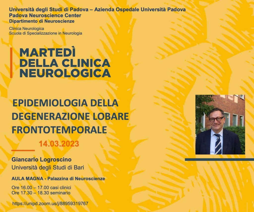 Martedì della Clinica Neurologica